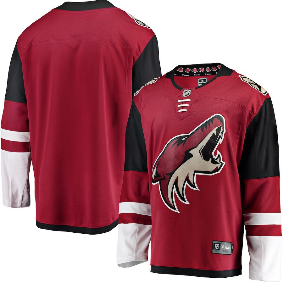 Men Arizona Coyotes Fanatics Branded Red Breakaway Home NHL Jersey->arizona coyotes->NHL Jersey